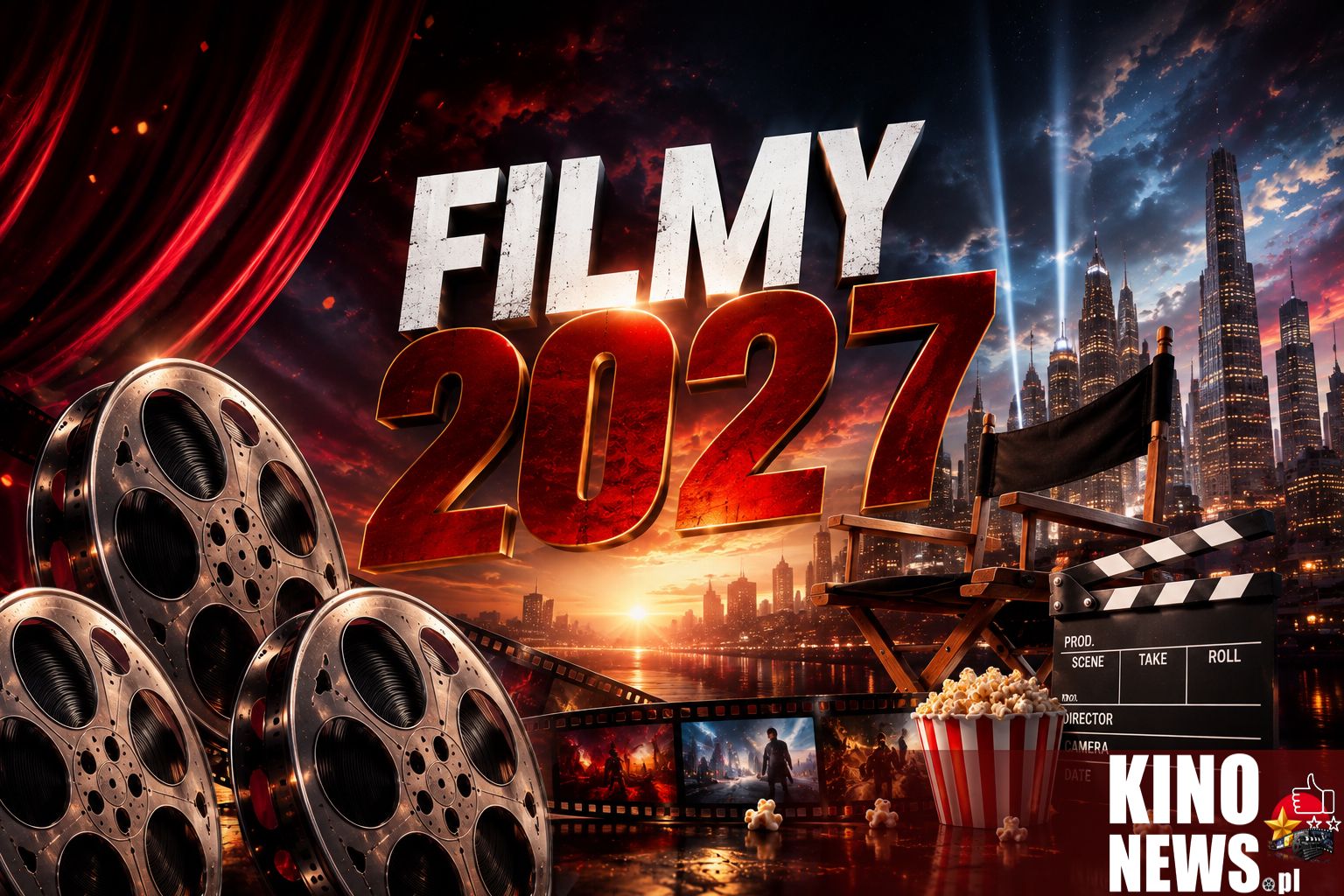 Filmy 2027 - najciekawsze premiery filmowe 2027